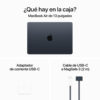 MacBook Air 15" Chip M3 24GB 512GB 35W Medianoche