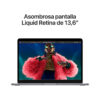 MacBook Air 15" Chip M3 16GB 512GB Gris espacial