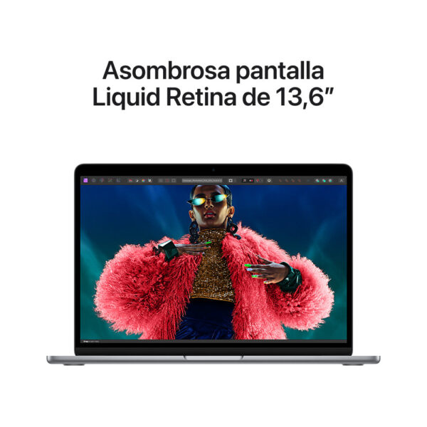 MacBook Air 13" Chip M3 8GB 512GB Gris espacial