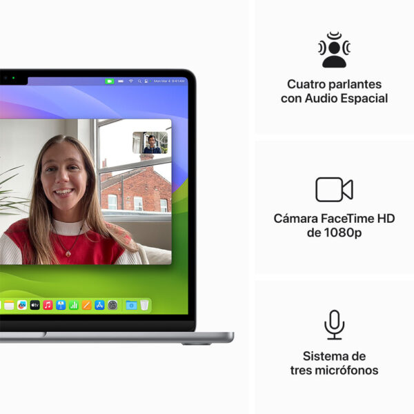MacBook Air 15" Chip M3 8GB 512GB Blanco estrella