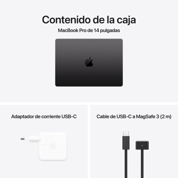 MacBook Pro 16" Chip M4 Pro 48GB 1TB Negro espacial