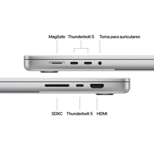 MacBook Pro 16" Chip M4 Pro 24GB 512GB Plata