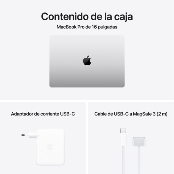 MacBook Pro 16" Chip M4 Pro 24GB 512GB Plata