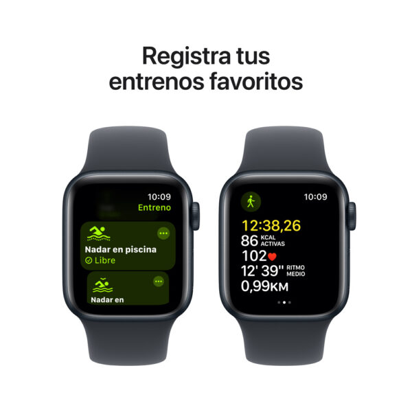 Apple Watch SE 40mm Medianoche (S/M)