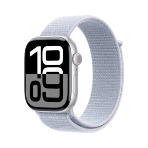 apple-watch-series-10-42-mm-caja-aluminio-plata-correa-deportiva-loop-azul-nube Apple Watch Series 10 42mm Plata