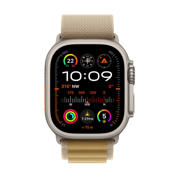 Apple Watch Ultra 2 49 mm Titanio Alpine Loop Canela (Small)