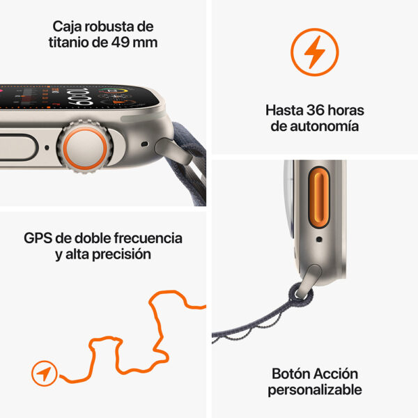 apple-watch-ultra-2-nuevo_11 Apple Watch Ultra 2 49 mm Titanio Alpine Loop Índigo (Medium)