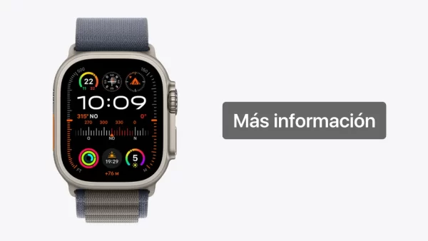 funciones-apple-watch-ultra Apple Watch Ultra 2 49 mm Titanio Alpine Loop Índigo (Medium)