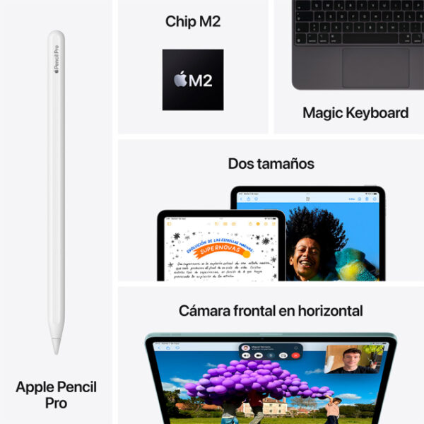 iPad Air 11" Chip M2 1TB Azul