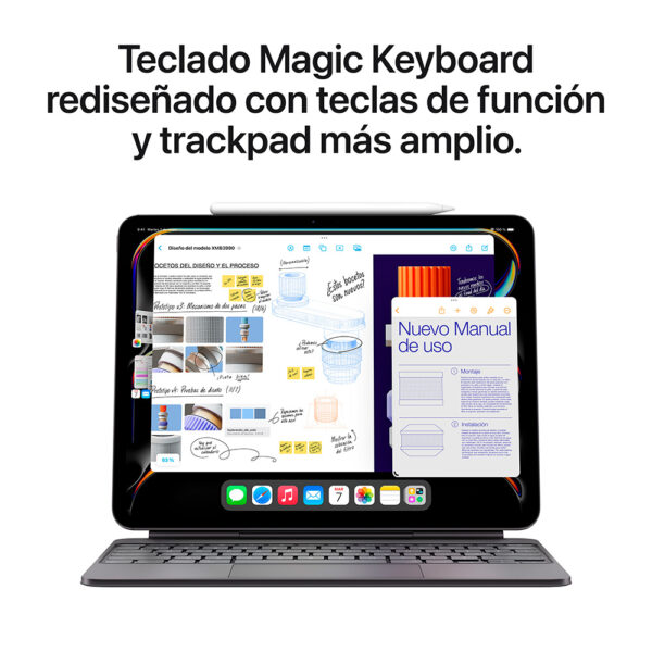 iPad Pro 13" Chip M4 2TB Vidrio Nanotexturizado Negro espacial