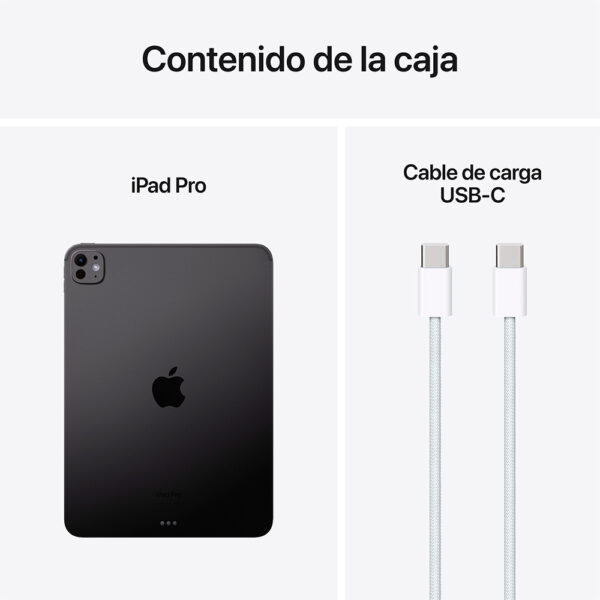 iPad Pro 13" Chip M4 2TB Vidrio Nanotexturizado Negro espacial