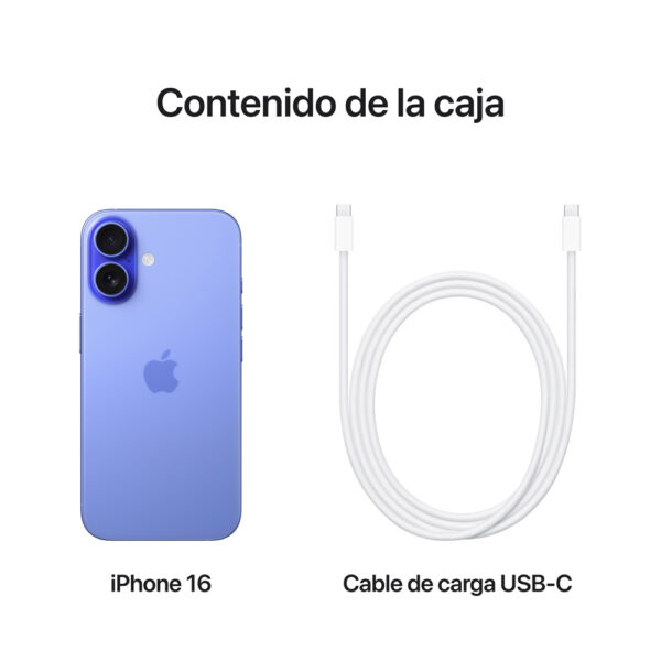 iPhone 16 128GB Azul ultramar