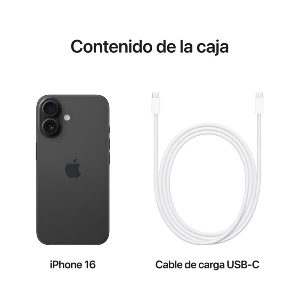 iPhone 16 256GB Negro