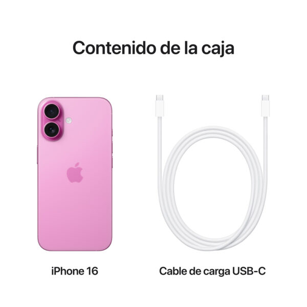 iPhone 16 Plus 256GB Rosa