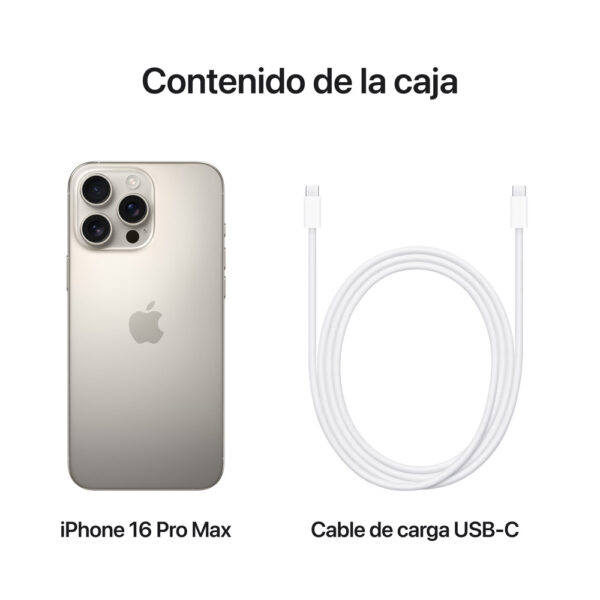 iPhone 16 Pro 256GB Titanio Natural