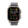 Apple Watch Ultra 2 49 mm Titanio Trail Loop Verde/Gris (S/M)