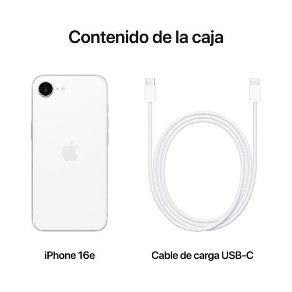 iPhone 16e 512GB Blanco