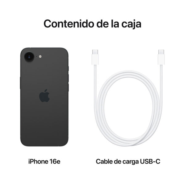 iPhone 16e 128GB Negro