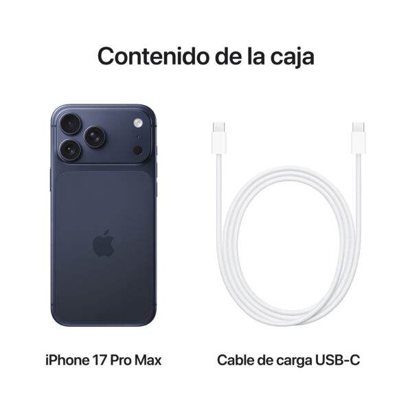 iPhone 17 Pro Max 1TB Azul oscuro