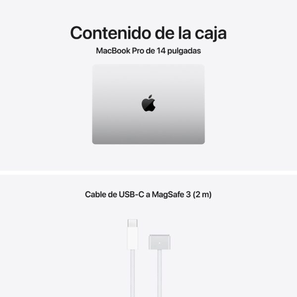 MacBook Pro 14" Chip M5 16GB 512GB Plata