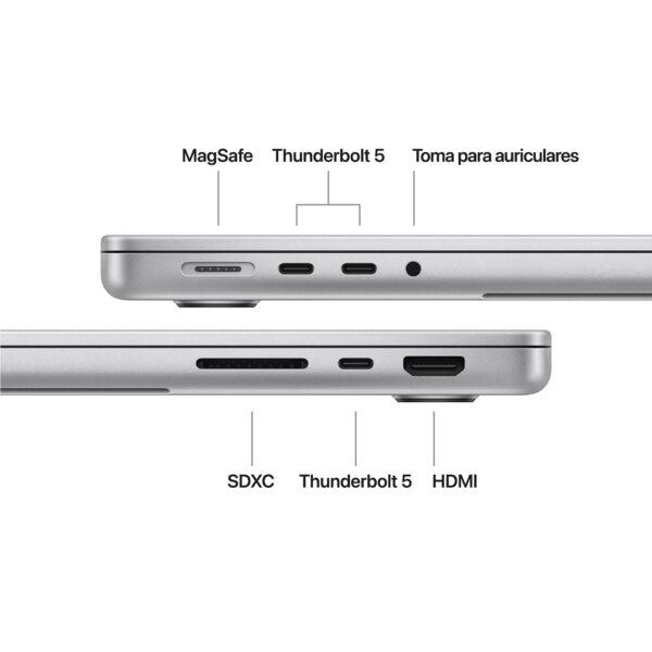 MacBook Pro 14 M5 Pro 24GB 1TB Plata