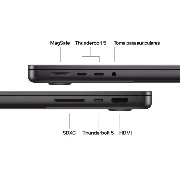 MacBook Pro 16 M5 Max 36GB 2TB Negro espacial