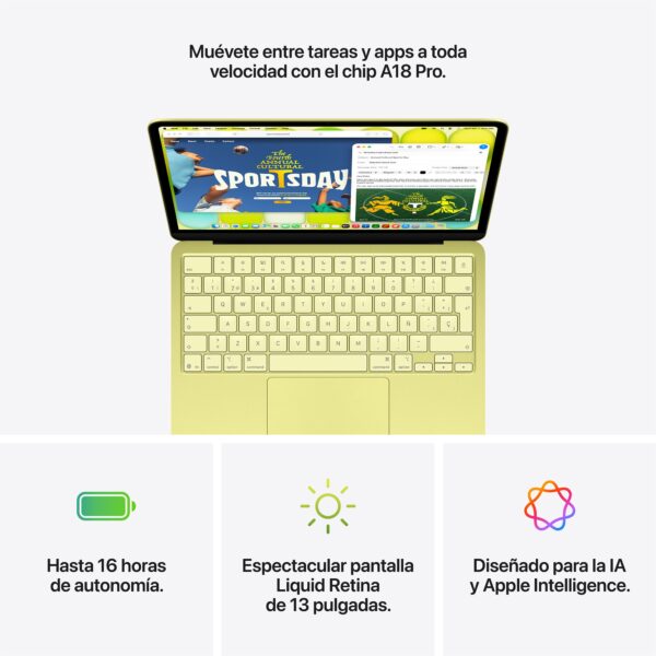 MacBook Neo 256GB Magic Keyboard Índigo
