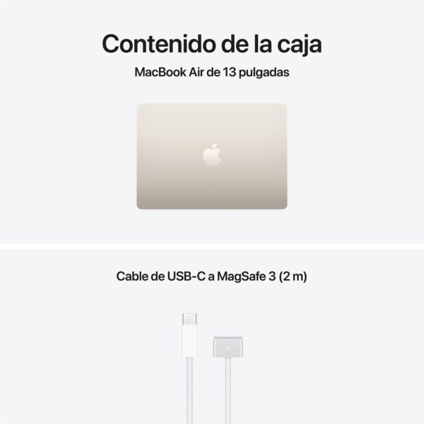 MacBook Air 15 M5 24GB 1TB Blanco estrella