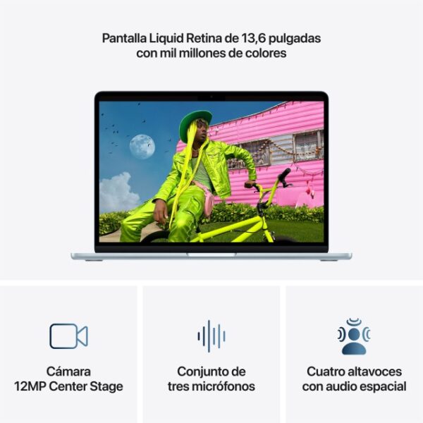 MacBook Air 15 M5 24GB 1TB Blanco estrella