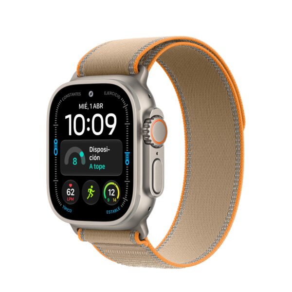 Apple Watch Ultra 4 Titanio Natural Trail Loop Arena (S/M)