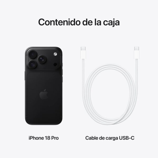 iPhone 18 Pro Max 512GB Negro