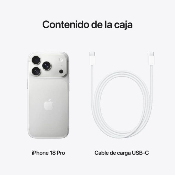 iPhone 18 Pro Max 1TB Plata