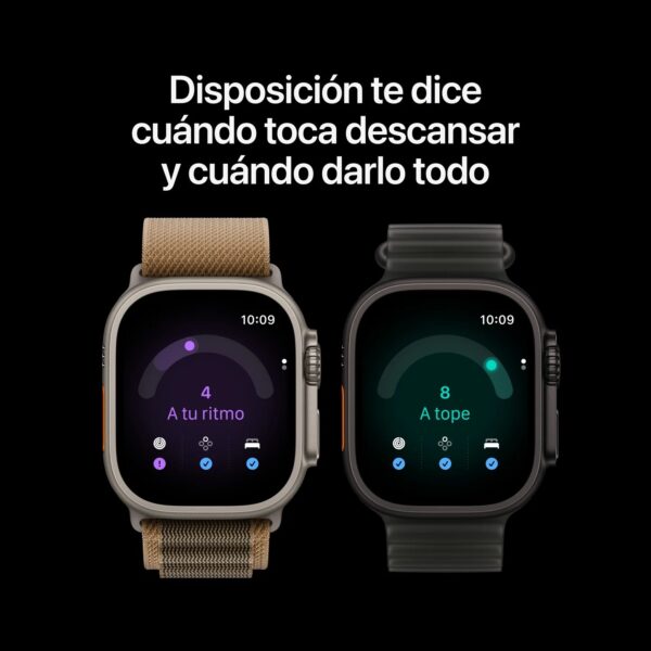 Apple Watch Ultra 4 Titanio Natural Trail Loop Arena (S/M)